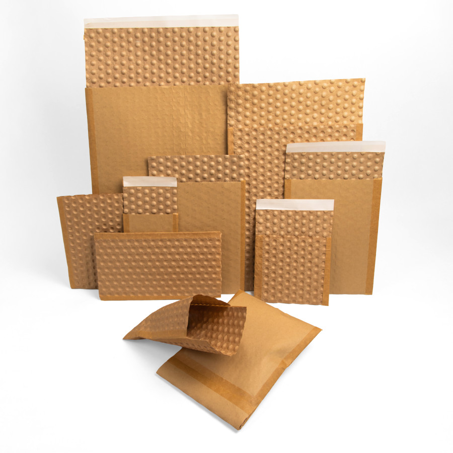 PapairBag tweelagig 46 × 35 + 10 cm (klep + SK)
