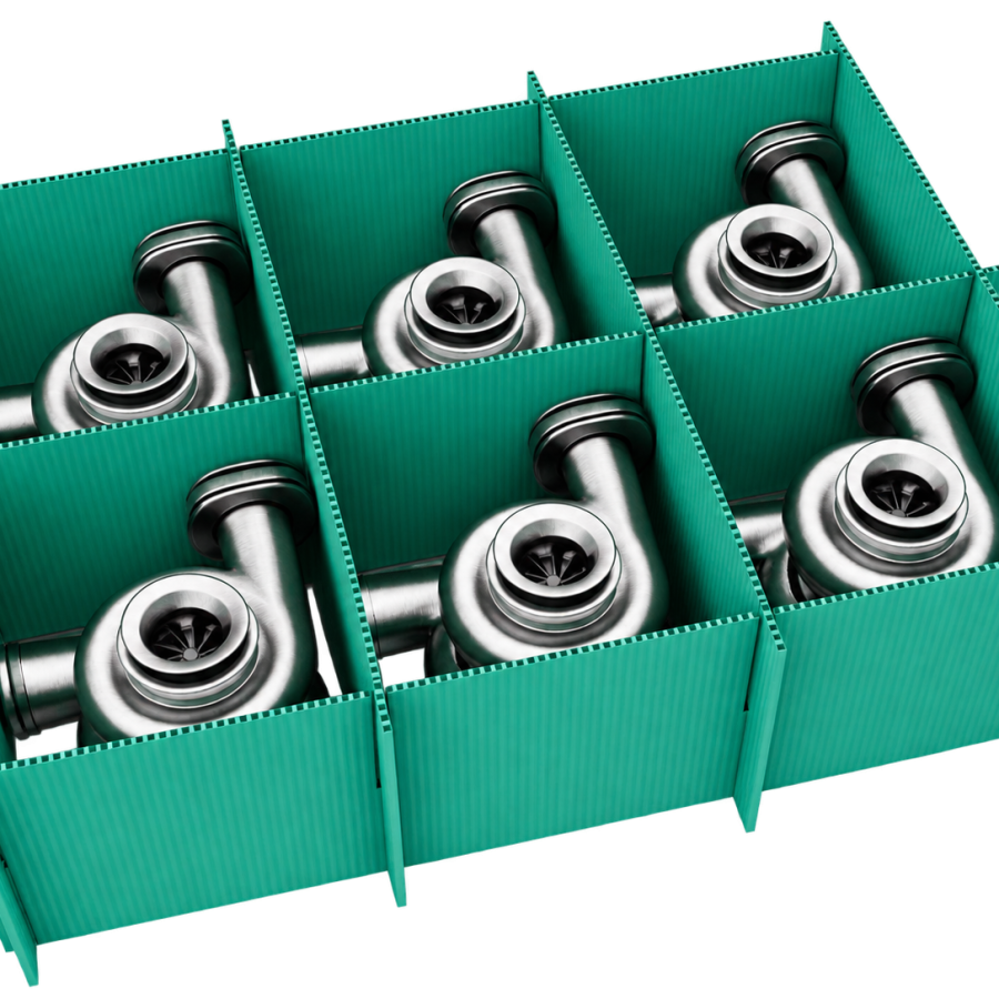 Cor-Board VCI twin-wall plaat